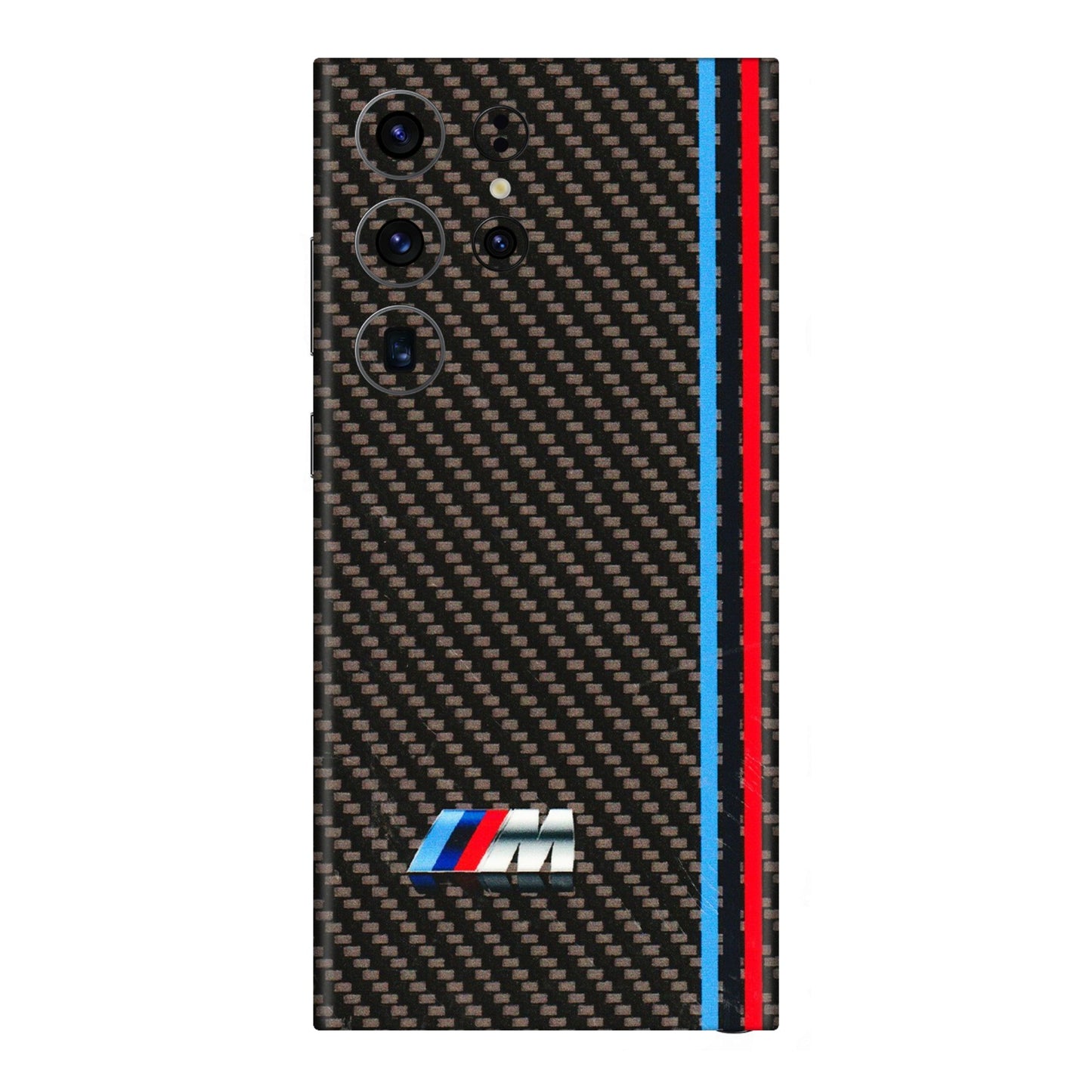 Samsung A/S Series Phone Skins (All Models) - BM Carbon Fiber Feels - 3D Embossed Finish (L-38) Samsung Galaxy S23 Ultra (5G)