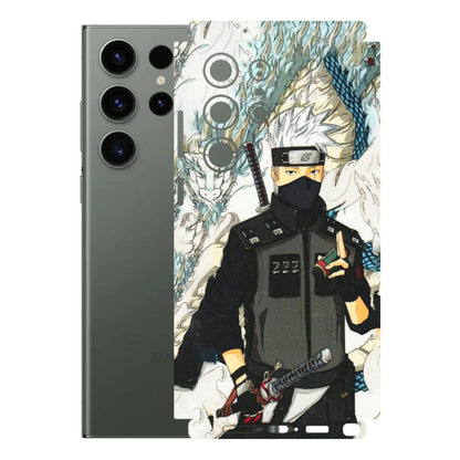 Samsung A/S Series Phone Skins (All Models) - Kakashi Hatake Naruto Anime - 3D Embossed Finish (L-46) Samsung Galaxy S23 Ultra (5G)