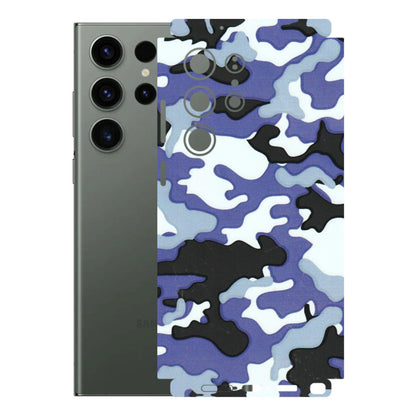 Samsung A/S Series Phone Skins (All Models) - Powerfull Military Camoflauge - 3D Embossed Finish (L-49) Samsung Galaxy S23 Ultra (5G)