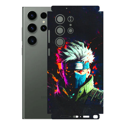 Samsung A/S Series Phone Skins (All Models) - Anime Cool Character - 3D Embossed Finish (L-59) Samsung Galaxy S23 Ultra (5G)