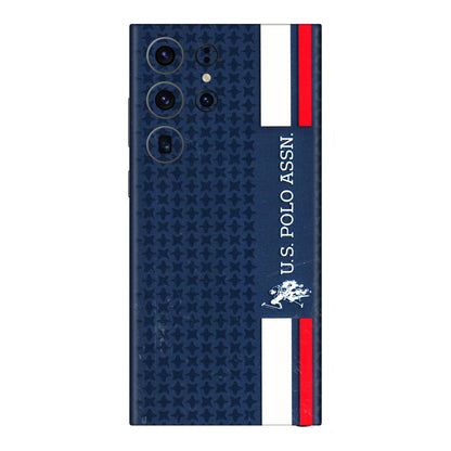 Samsung A/S Series Phone Skins (All Models) - US POLO Designer Brand - 3D Embossed Finish (L-65) Samsung Galaxy S23 Ultra (5G)