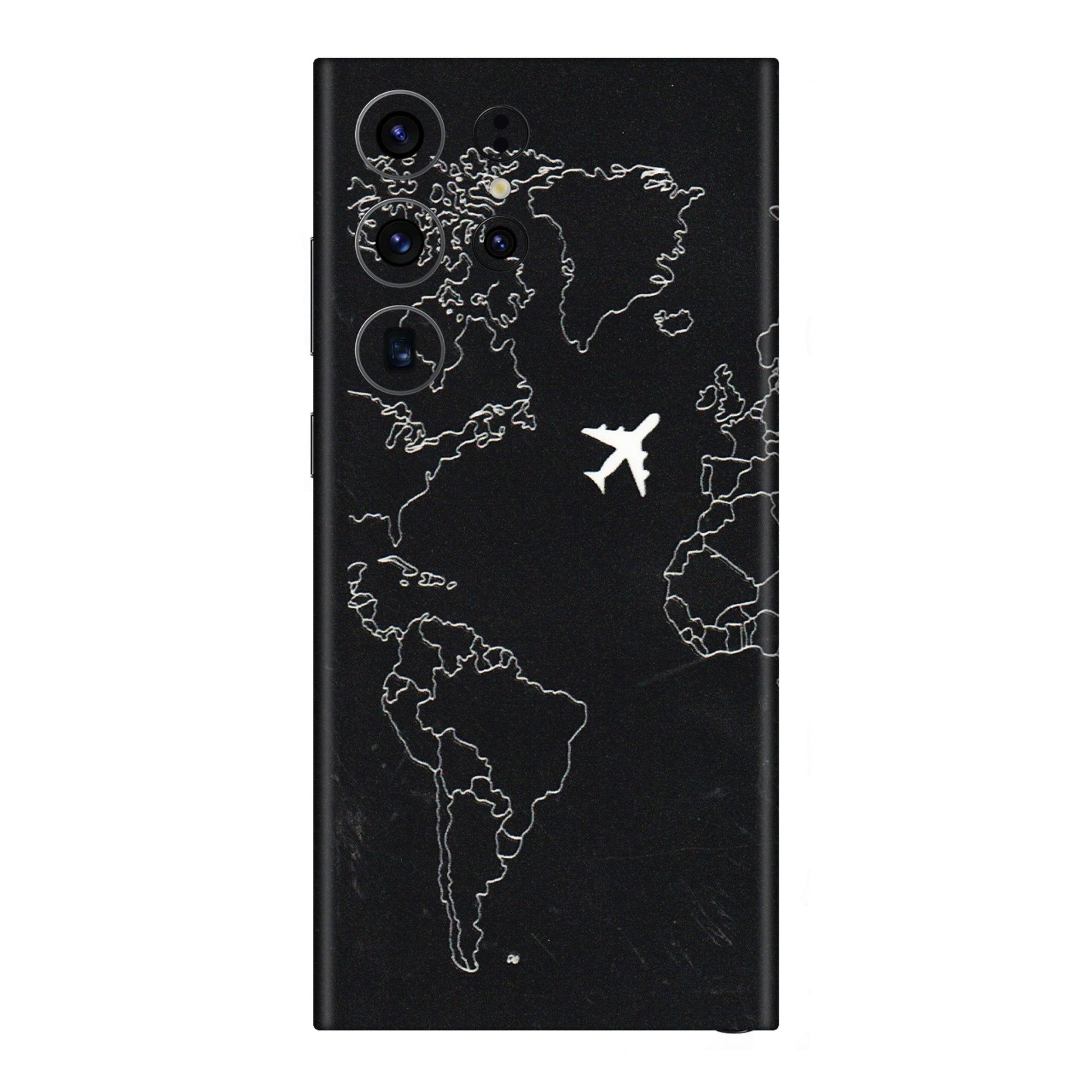 Samsung A/S Series Phone Skins (All Models) - Never Ending Travel - 3D Embossed Finish (L-79) Samsung Galaxy S23 Ultra (5G)
