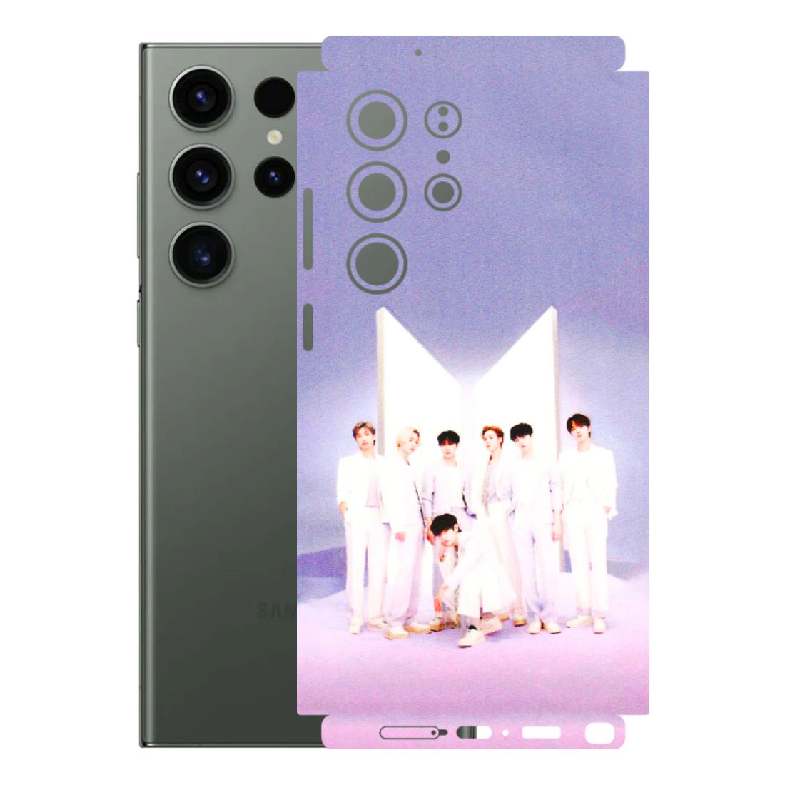 Samsung A/S Series Phone Skins (All Models) - BTS - 3D Embossed Finish (L-94) Samsung Galaxy S23 Ultra (5G)
