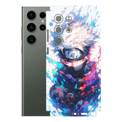 Samsung A/S Series Phone Skins (All Models) - Naruto Face Mask - Matte Finish (M-03) Samsung Galaxy S23 Ultra (5G)