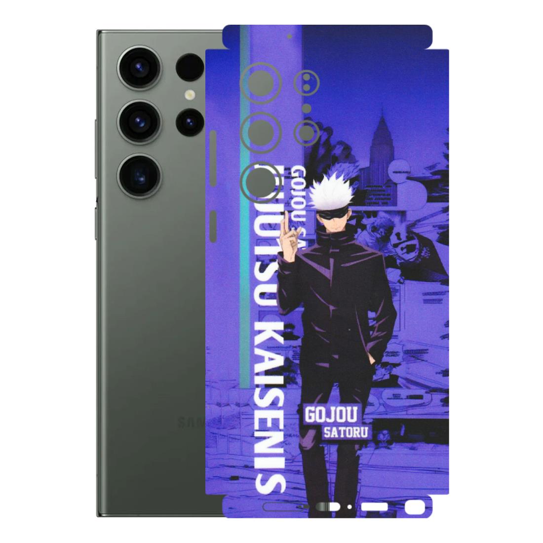 Samsung A/S Series Phone Skins (All Models) - Jujutsu Kaisen Gojo - Matte Finish (M-05) Samsung Galaxy S23 Ultra (5G)