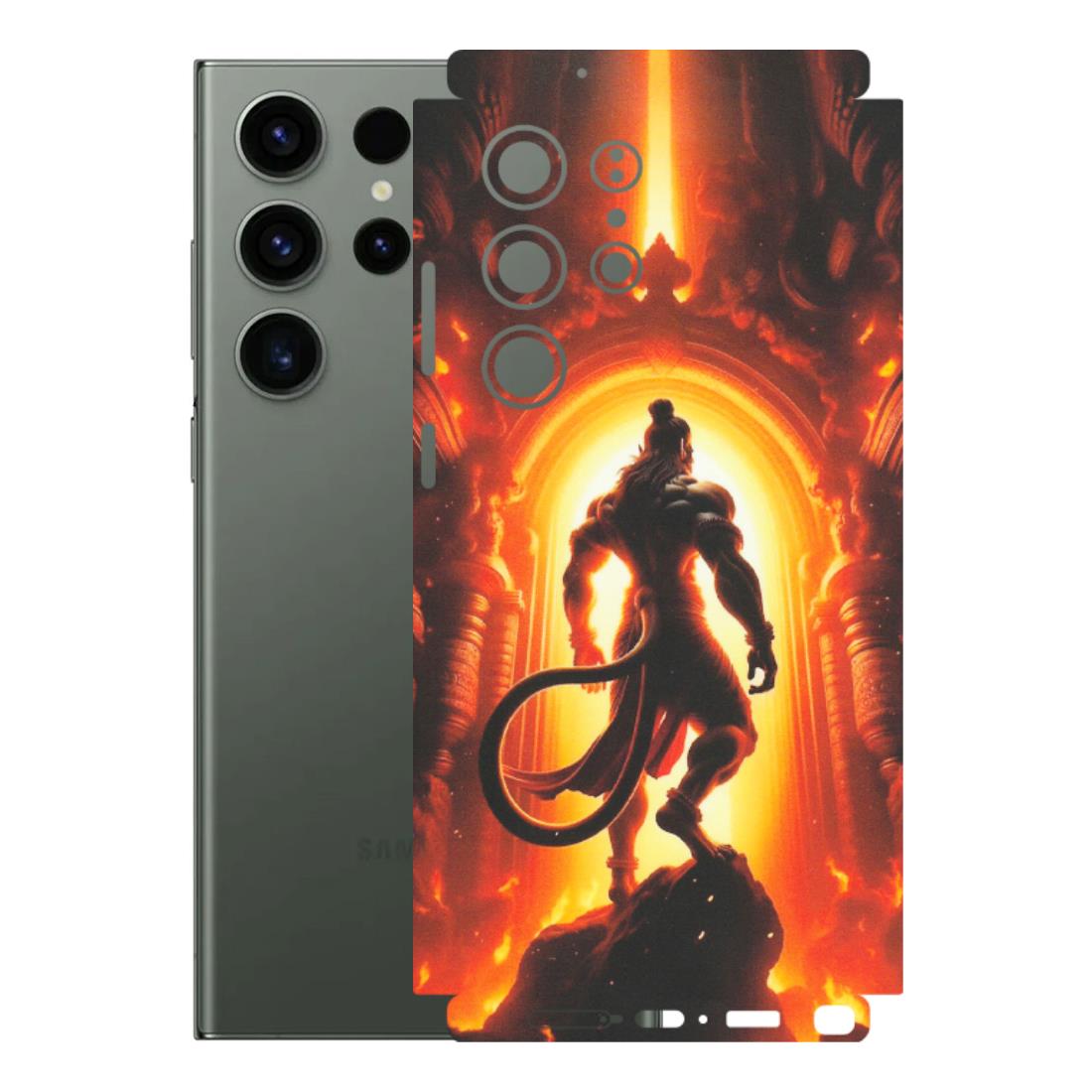 Samsung A/S Series Phone Skins (All Models) - HanumanJi - Matte Finish (M-06) Samsung Galaxy S23 Ultra (5G)