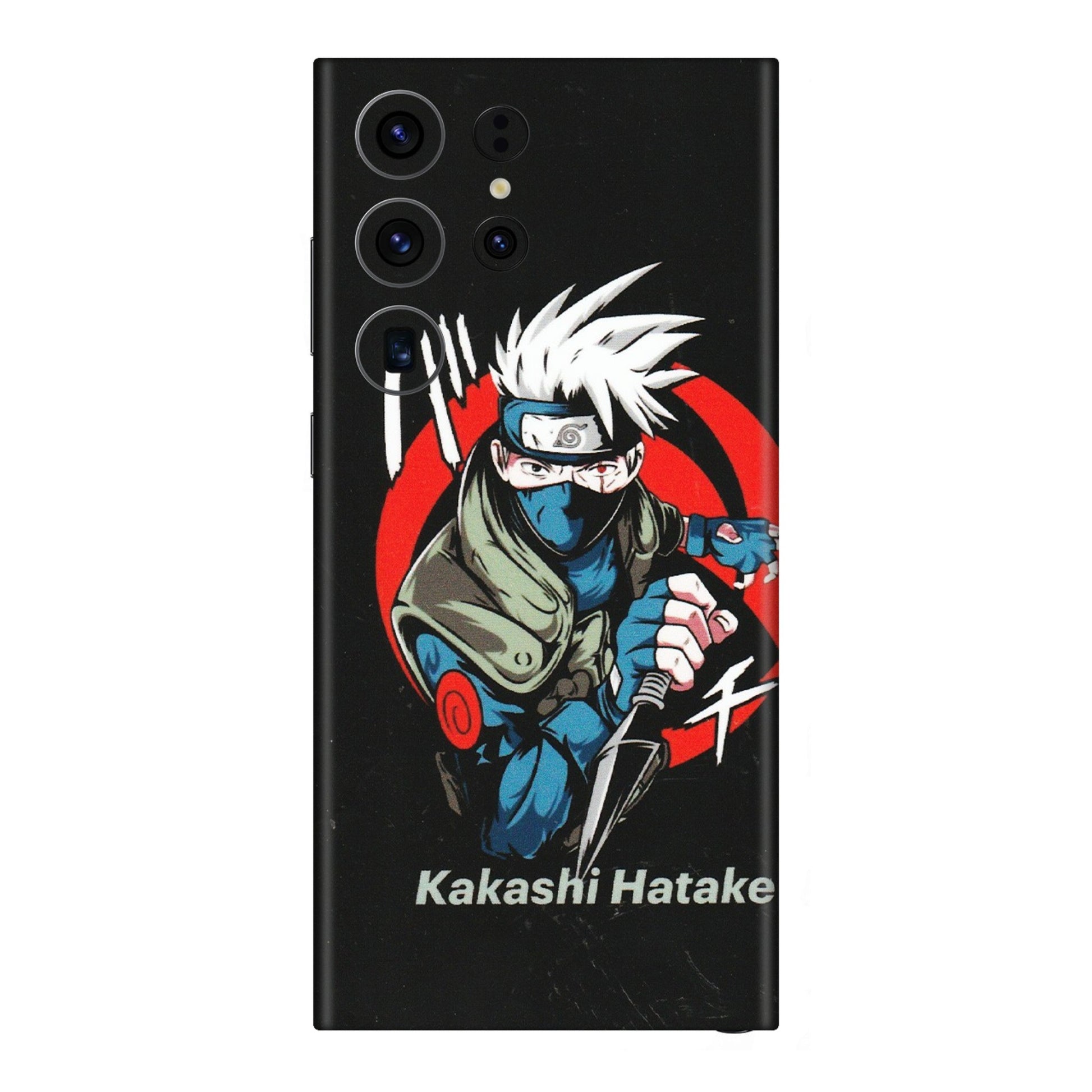 Samsung A/S Series Phone Skins (All Models) - Naruto Kakashi Hatake Killer - Matte Finish (M-114) Samsung Galaxy S23 Ultra (5G)