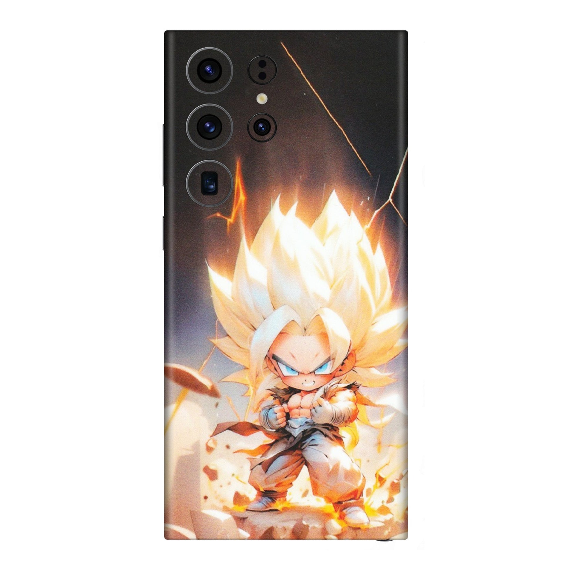 Samsung A/S Series Phone Skins (All Models) - Goku Dragon Cute Anime - Matte Finish (M-131) Samsung Galaxy S23 Ultra (5G)