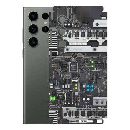Samsung A/S Series Phone Skins (All Models) - Motherboard Internals - Matte Finish (M-135) Samsung Galaxy S23 Ultra (5G)