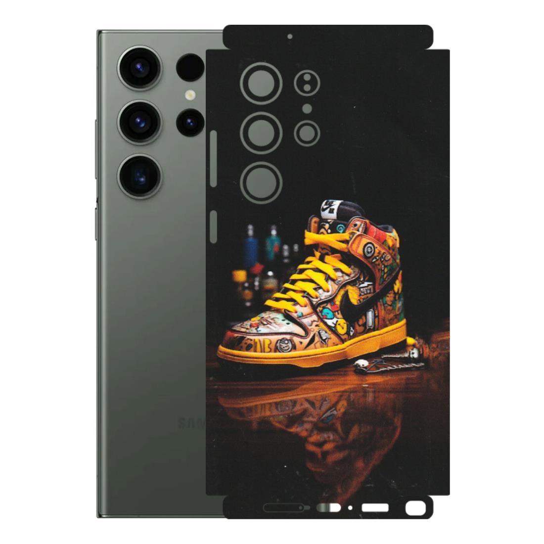 Samsung A/S Series Phone Skins (All Models) - Nike Air Jordan Lover - Matte Finish (M-137) Samsung Galaxy S23 Ultra (5G)