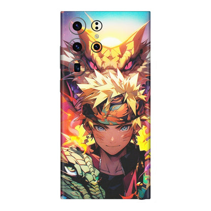 Samsung A/S Series Phone Skins (All Models) - Angry Naruto Anime - Matte Finish (M-148) Samsung Galaxy S23 Ultra (5G)