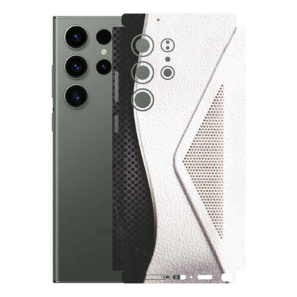 Samsung A/S Series Phone Skins (All Models) - Black And White Iconic Convoy - Matte Finish (M-149) Samsung Galaxy S23 Ultra (5G)