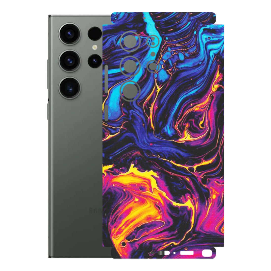 Samsung A/S Series Phone Skins (All Models) - Abstract Paint Classy - Matte Finish (M-15) Samsung Galaxy S23 Ultra (5G)