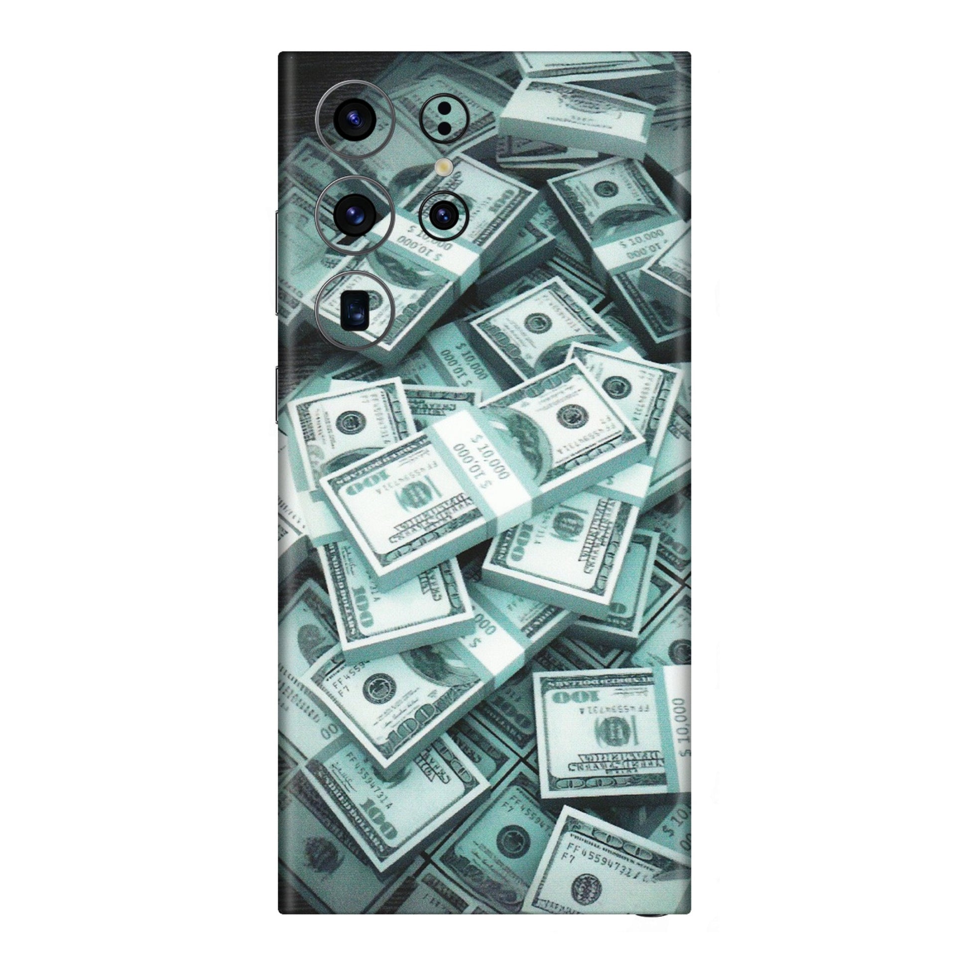Samsung A/S Series Phone Skins (All Models) - Hundred Dollar Bill - Matte Finish (M-162) Samsung Galaxy S23 Ultra (5G)