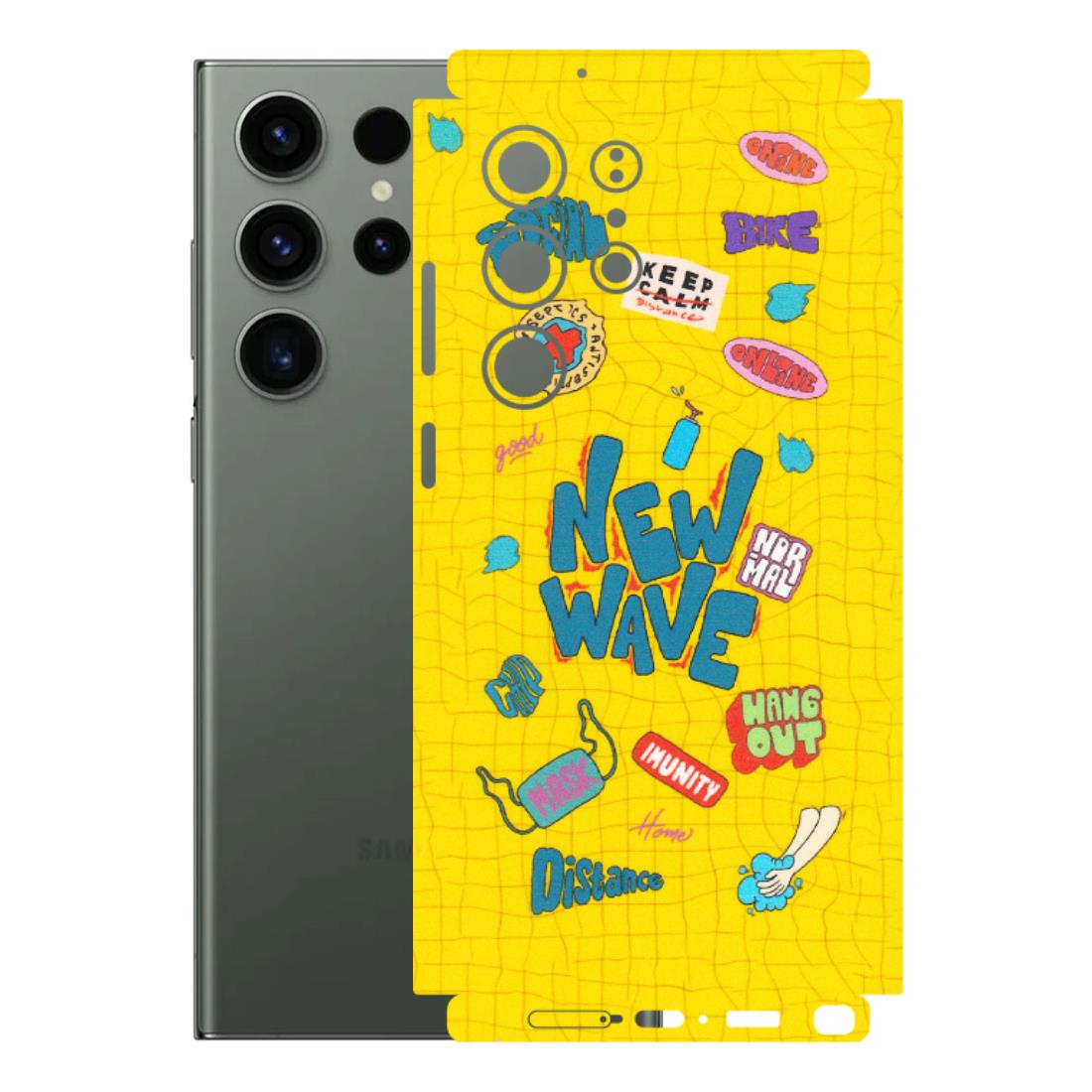 Samsung A/S Series Phone Skins (All Models) - New Wave Life - Matte Finish (M-17) Samsung Galaxy S23 Ultra (5G)