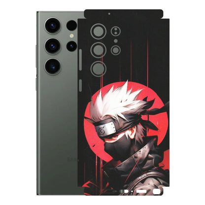 Samsung A/S Series Phone Skins (All Models) - Naruto Anime Blood - Matte Finish (M-170) Samsung Galaxy S23 Ultra (5G)