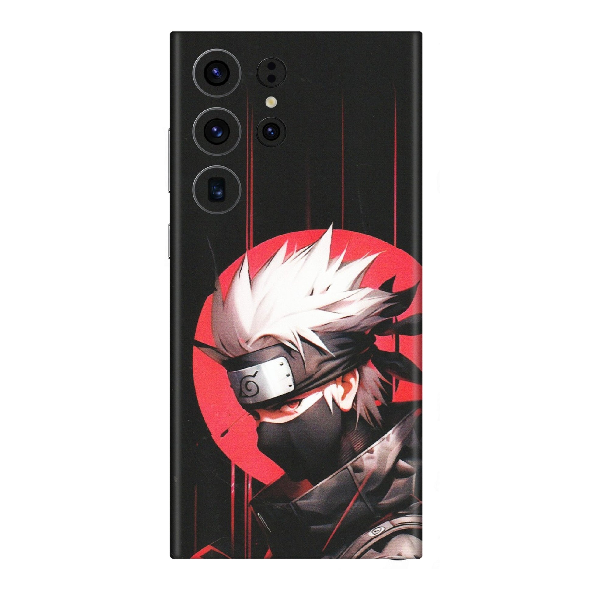Samsung A/S Series Phone Skins (All Models) - Naruto Anime Blood - Matte Finish (M-170) Samsung Galaxy S23 Ultra (5G)