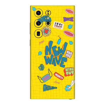 Samsung A/S Series Phone Skins (All Models) - New Wave Life - Matte Finish (M-17) Samsung Galaxy S23 Ultra (5G)