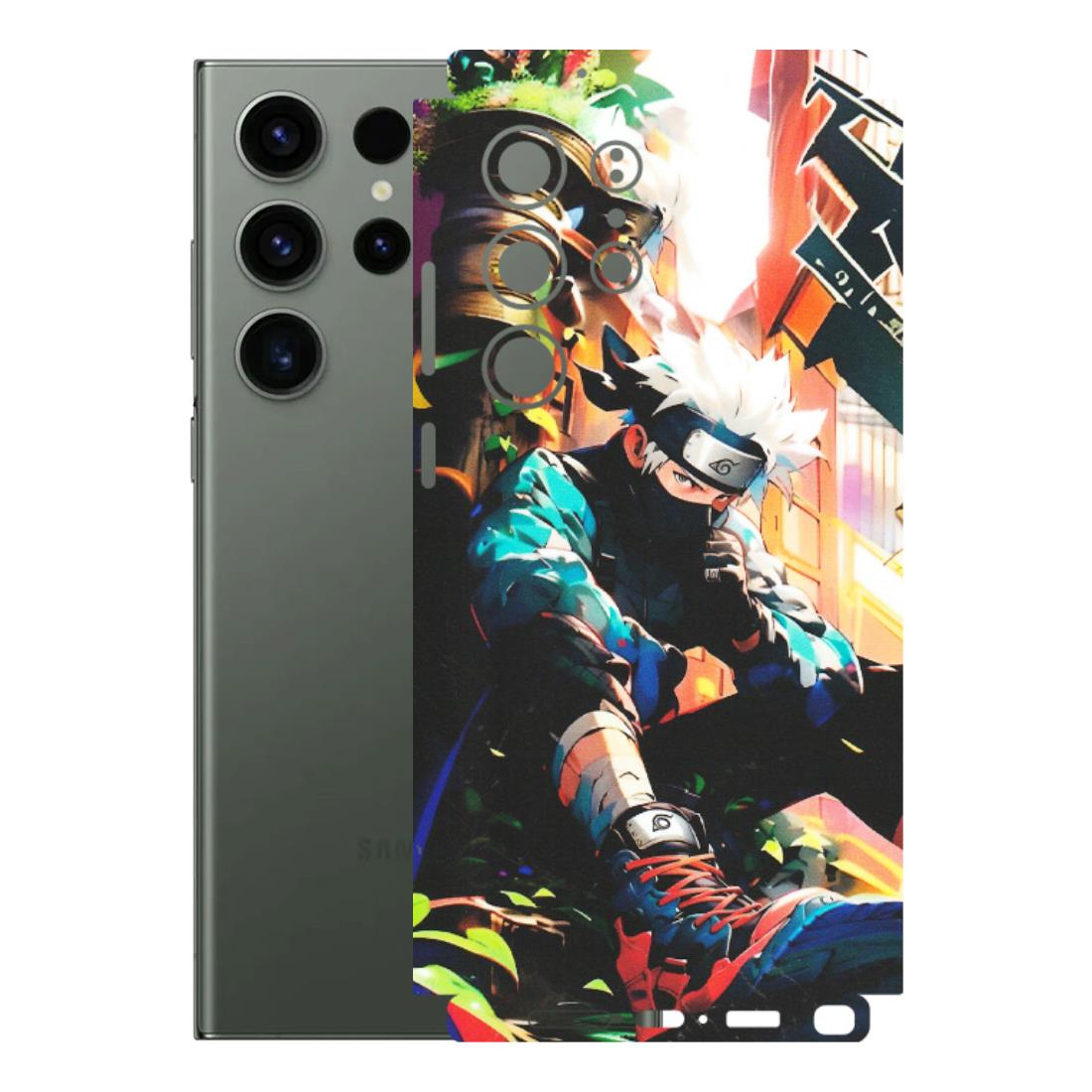 Samsung A/S Series Phone Skins (All Models) - Ash & Pikachu - Matte Finish (M-26) Samsung Galaxy S23 Ultra (5G)