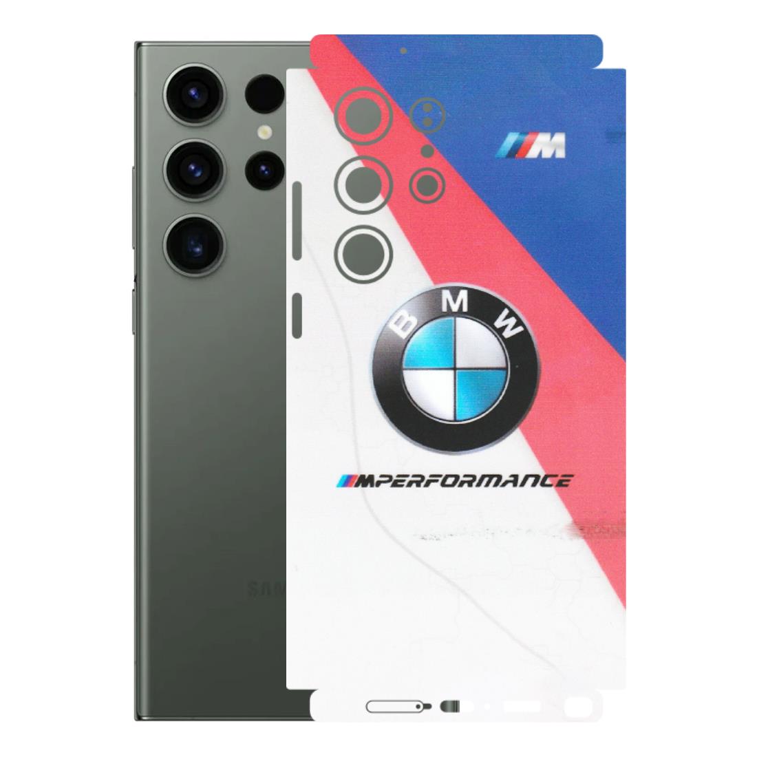 Samsung A/S Series Phone Skins (All Models) - BMW Logo Performance - Matte Finish (M-27) Samsung Galaxy S23 Ultra (5G)