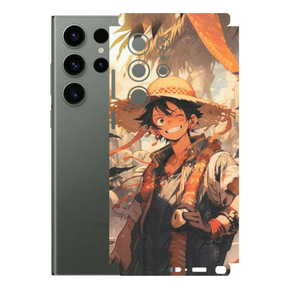 Samsung A/S Series Phone Skins (All Models) - Anime Character Smile - Matte Finish (M-33) Samsung Galaxy S23 Ultra (5G)