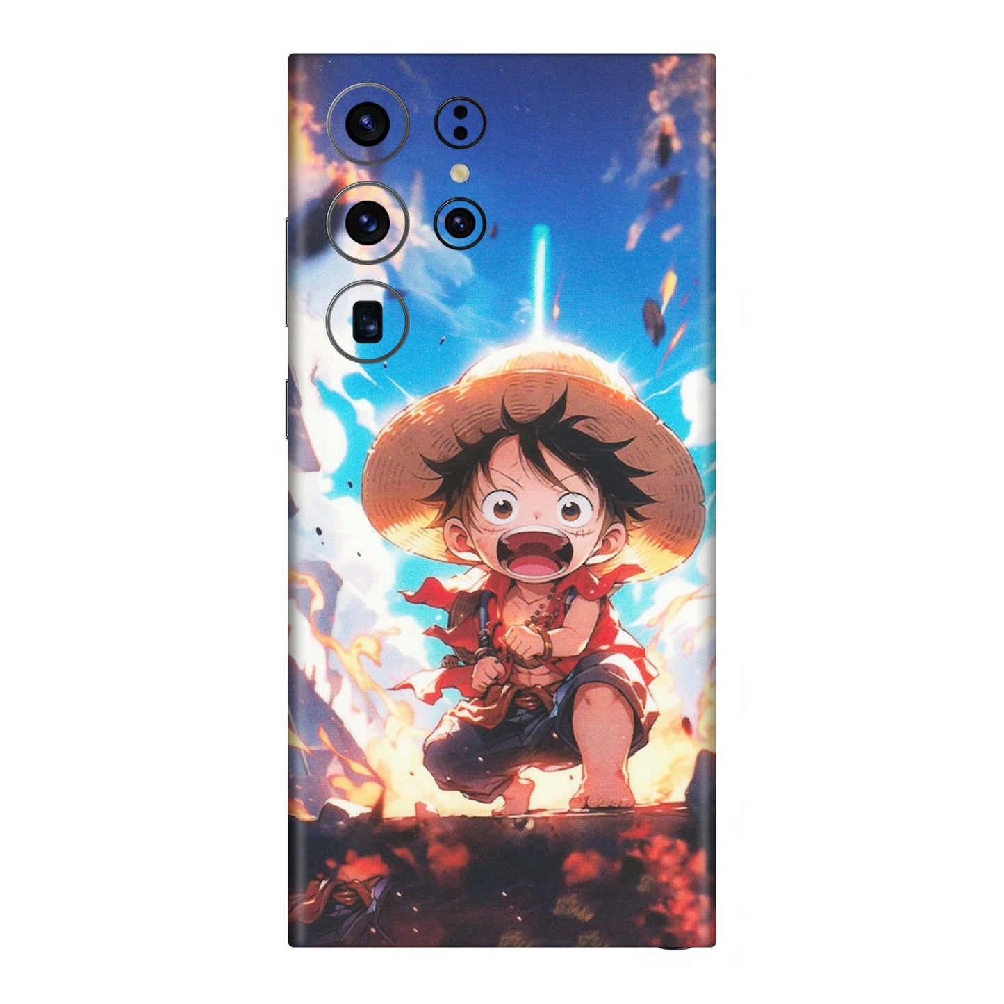 Samsung A/S Series Phone Skins (All Models) - Toon One Piece Cute Character - Matte Finish (M-35) Samsung Galaxy S23 Ultra (5G)