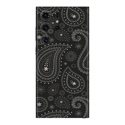 Samsung A/S Series Phone Skins (All Models) - Black Sober Kerry - Matte Finish (M-37) Samsung Galaxy S23 Ultra (5G)