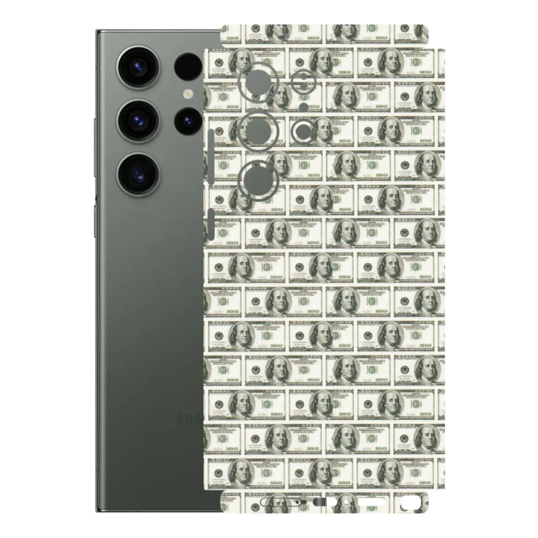 Samsung A/S Series Phone Skins (All Models) - I Love Dollars - Matte Finish (M-40) Samsung Galaxy S23 Ultra (5G)