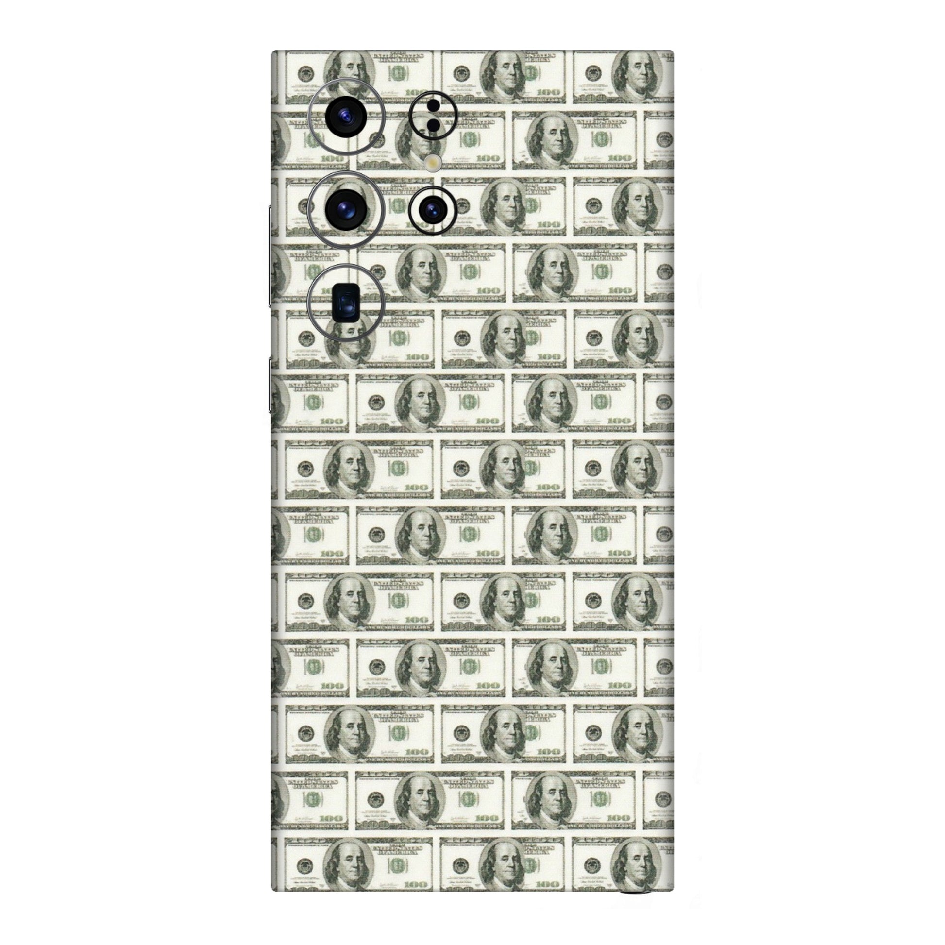 Samsung A/S Series Phone Skins (All Models) - I Love Dollars - Matte Finish (M-40) Samsung Galaxy S23 Ultra (5G)