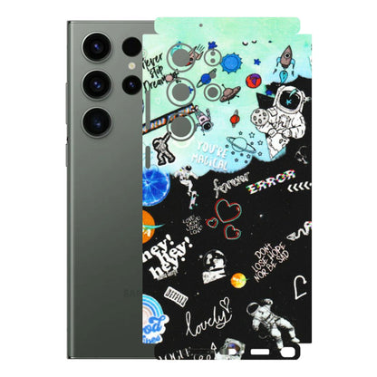 Samsung A/S Series Phone Skins (All Models) - Living In A Space Dream - Matte Finish (M-46) Samsung Galaxy S23 Ultra (5G)