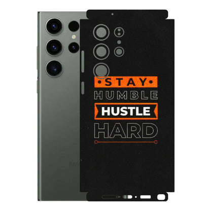 Samsung A/S Series Phone Skins (All Models) - Stay Humble Stay Hard - Matte Finish (M-48) Samsung Galaxy S23 Ultra (5G)