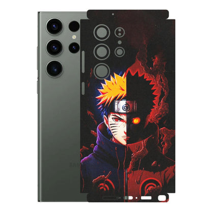 Samsung A/S Series Phone Skins (All Models) - Naruto X Evil - Matte Finish (M-70) Samsung Galaxy S23 Ultra (5G)