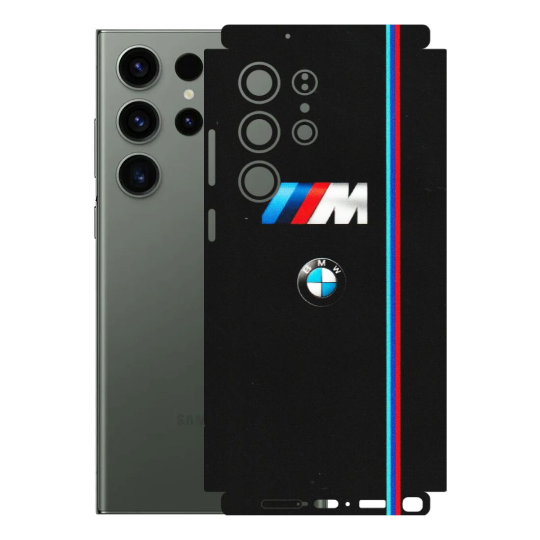 Samsung A/S Series Phone Skins (All Models) - Styling With Black BMW - Matte Finish (M-74) Samsung Galaxy S23 Ultra (5G)