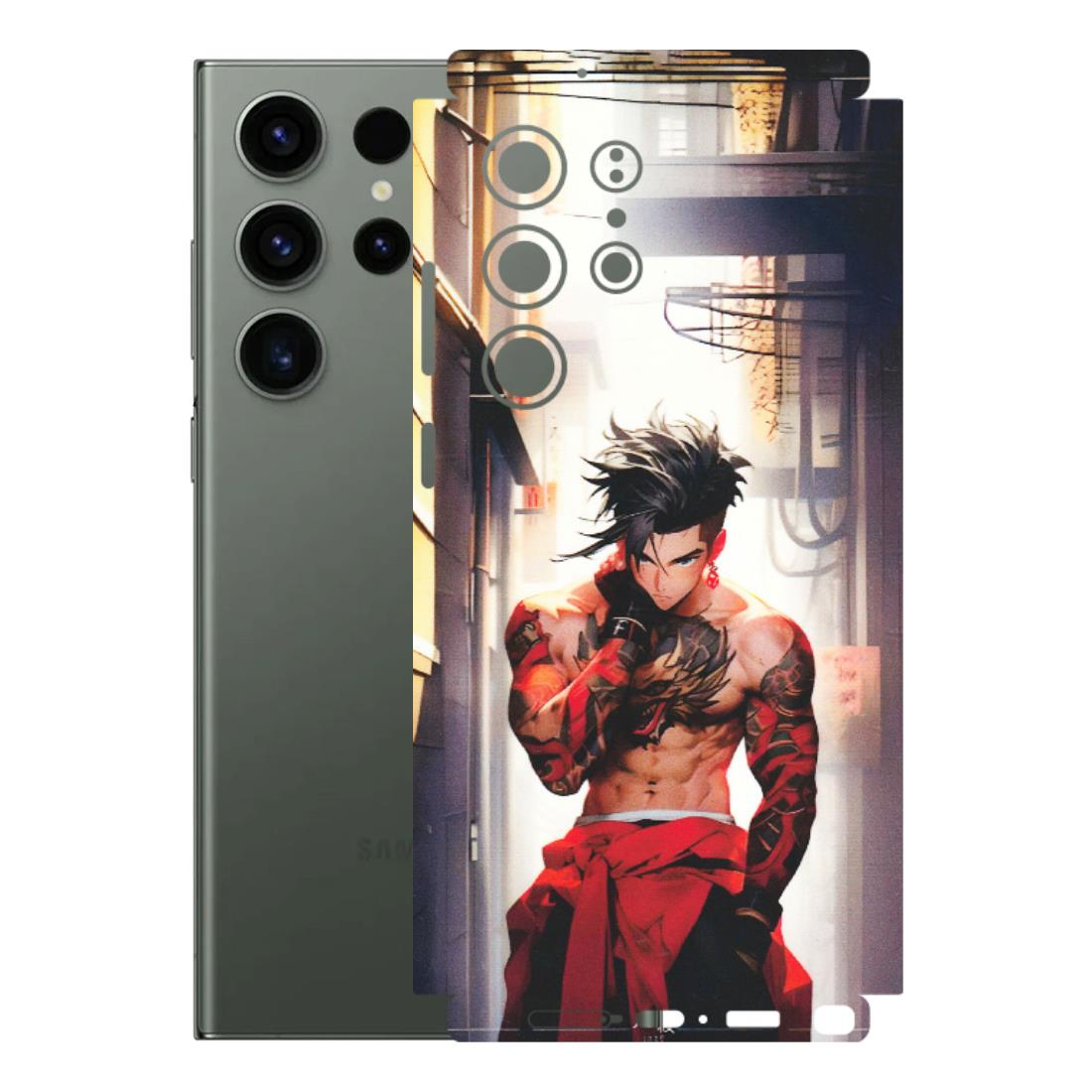 Samsung A/S Series Phone Skins (All Models) - In the streets of Japan - Matte Finish (M-77) Samsung Galaxy S23 Ultra (5G)
