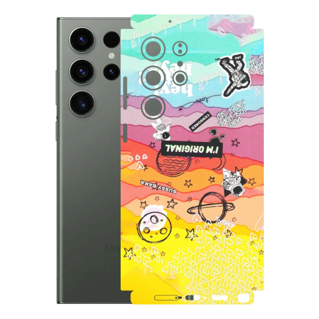 Samsung A/S Series Phone Skins (All Models) - The Original Astronaut - Matte Finish (M-79) Samsung Galaxy S23 Ultra (5G)