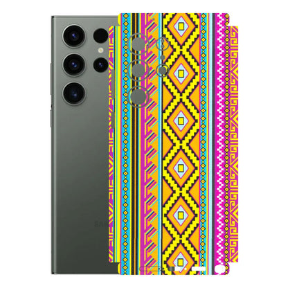Samsung A/S Series Phone Skins (All Models) - Thai illustration - Matte Finish (M-89) Samsung Galaxy S23 Ultra (5G)