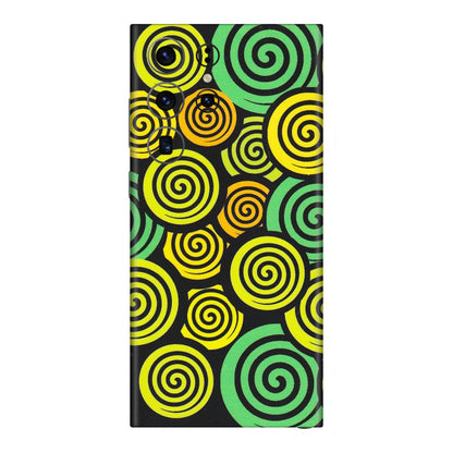 Samsung A/S Series Phone Skins (All Models) - Crazy Spiral - Matte Finish (M-91) Samsung Galaxy S23 Ultra (5G)