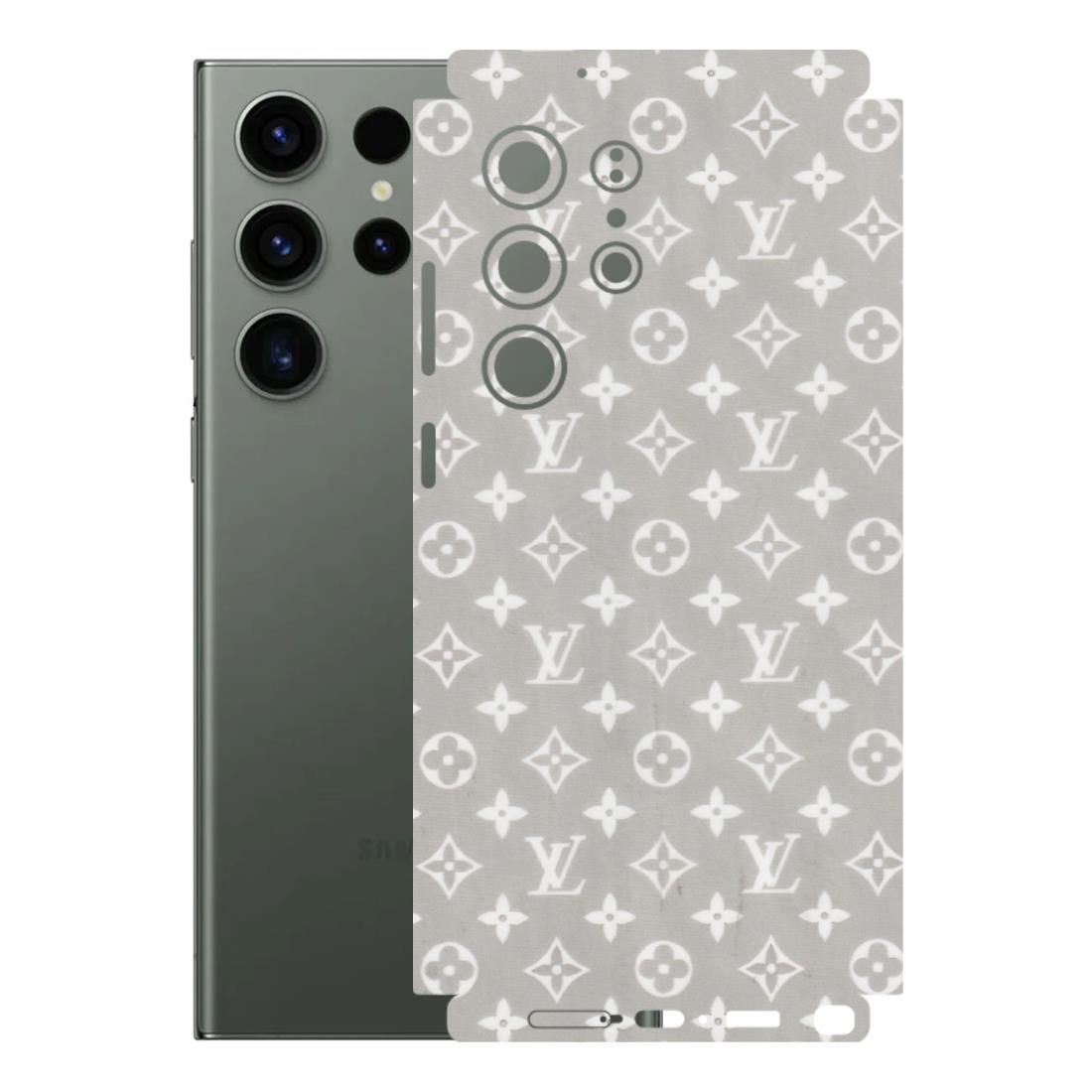 Samsung A/S Series Phone Skins (All Models) - Luxury Brands Logo - Transparent Finish (T-07) Samsung Galaxy S23 Ultra (5G)