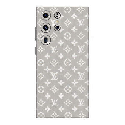 Samsung A/S Series Phone Skins (All Models) - Luxury Brands Logo - Transparent Finish (T-07) Samsung Galaxy S23 Ultra (5G)