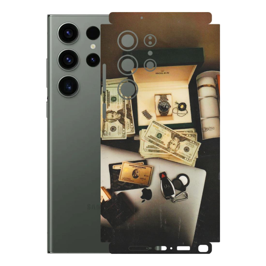 Samsung A/S Series Phone Skins (All Models) - Luxury Lifestyle - Transparent Finish (T-11) Samsung Galaxy S23 Ultra (5G)