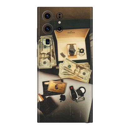 Samsung A/S Series Phone Skins (All Models) - Luxury Lifestyle - Transparent Finish (T-11) Samsung Galaxy S23 Ultra (5G)