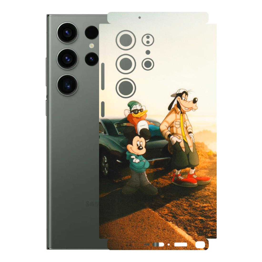 Samsung A/S Series Phone Skins (All Models) - Hello Mr. Goofy - Transparent Finish (T-13) Samsung Galaxy S23 Ultra (5G)