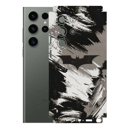 Samsung A/S Series Phone Skins (All Models) - Batman Fleece DC - Transparent Finish (T-19) Samsung Galaxy S23 Ultra (5G)