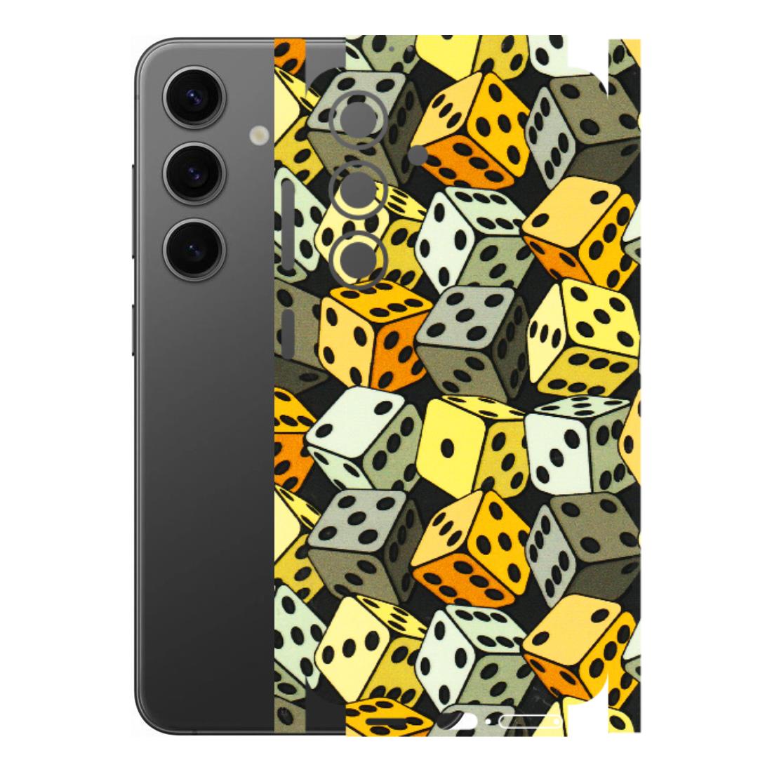 Samsung A/S Series Phone Skins (All Models) - Dices Of Life - 3D Embossed Finish (L-04) Samsung Galaxy S24 (5G)