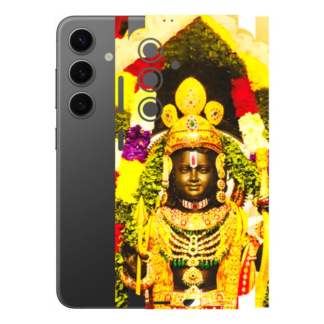 Samsung A/S Series Phone Skins (All Models) - Ram Lalla Ayodhya - 3D Embossed Finish (L-103) Samsung Galaxy S24 (5G)