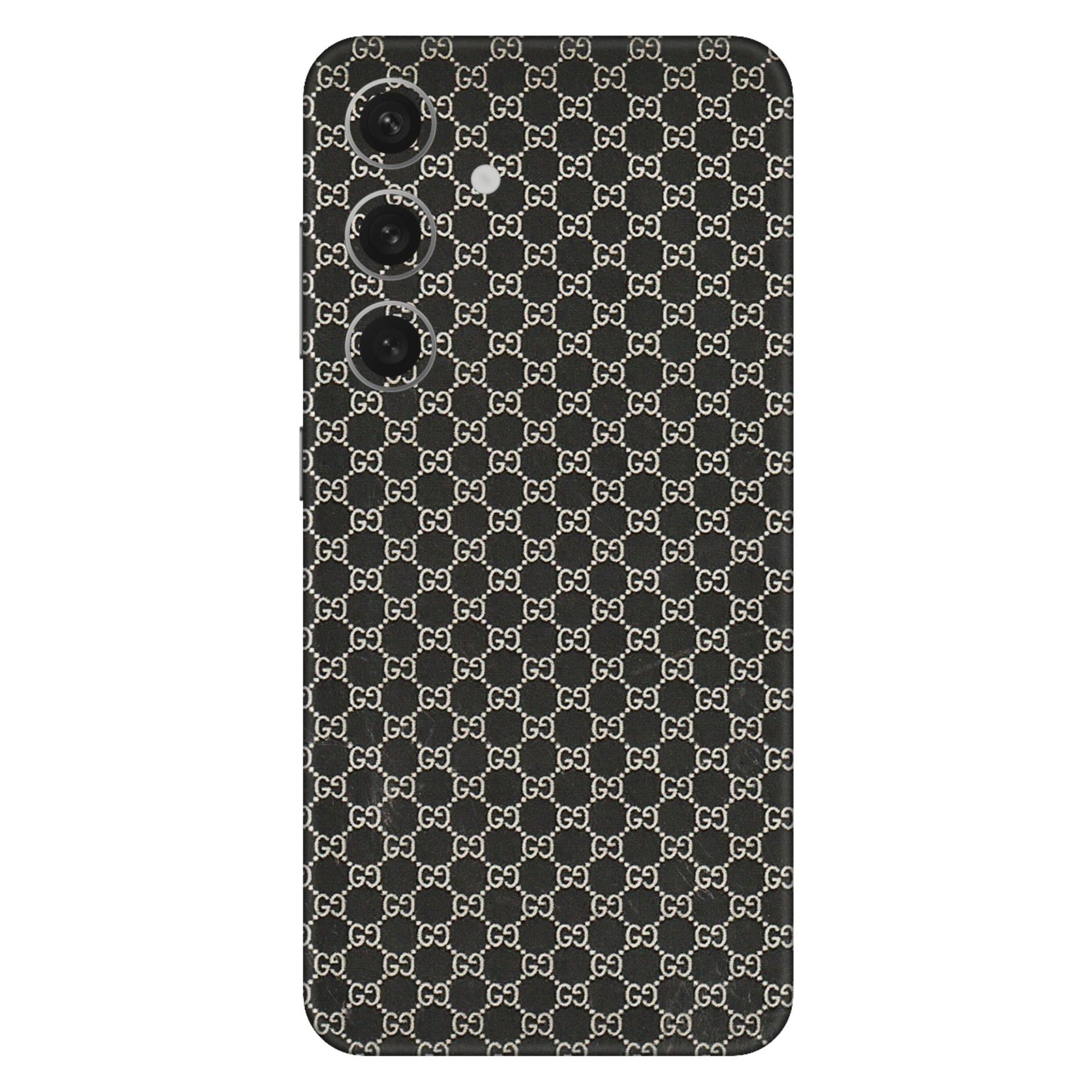 Samsung A/S Series Phone Skins (All Models) - Black G Print - 3D Embossed Finish (L-109) Samsung Galaxy S24 (5G)