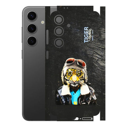 Samsung A/S Series Phone Skins (All Models) - Rider Tiger - 3D Embossed Finish (L-113) Samsung Galaxy S24 (5G)