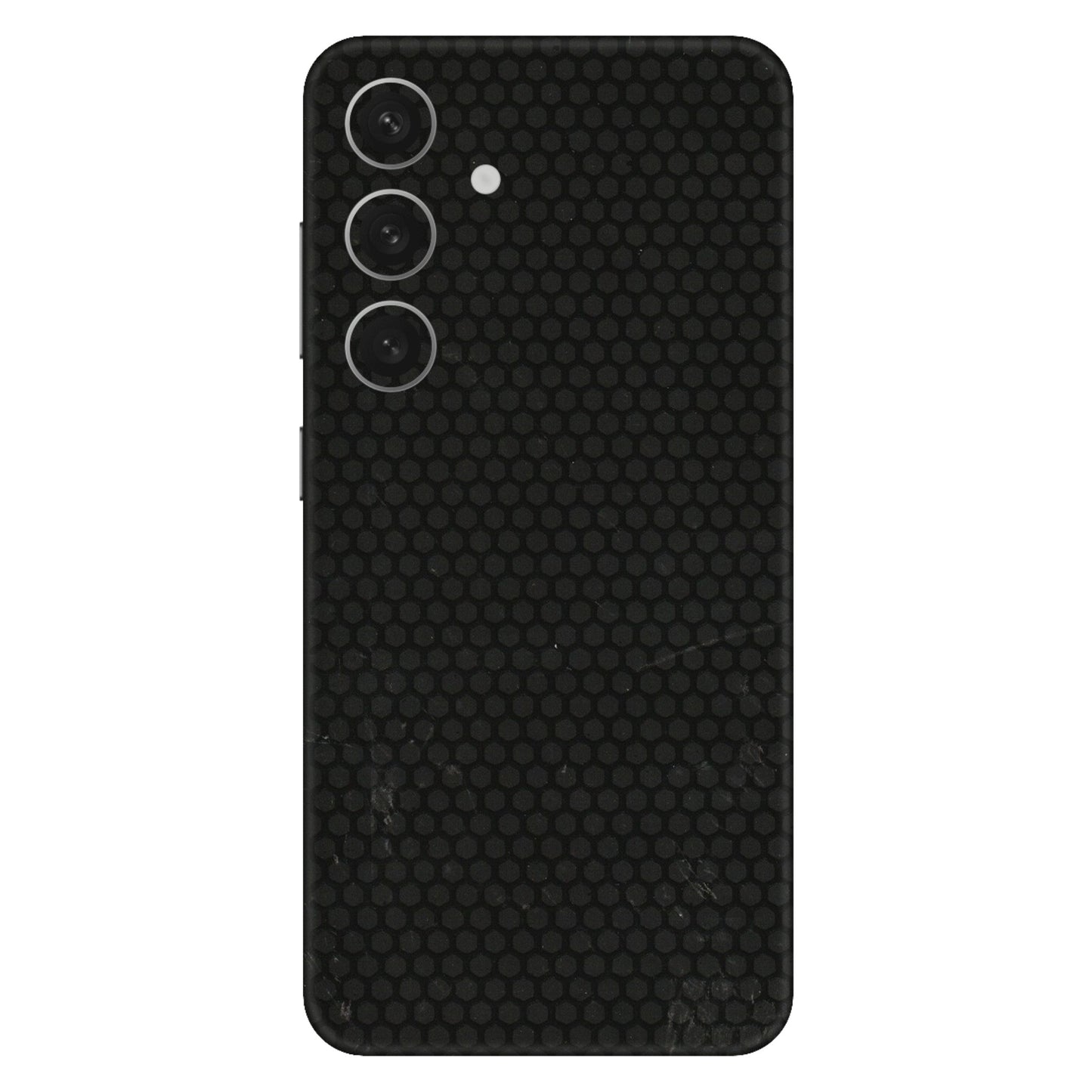 Samsung A/S Series Phone Skins (All Models) - Black honeycomb - 3D Embossed Finish (L-114) Samsung Galaxy S24 (5G)