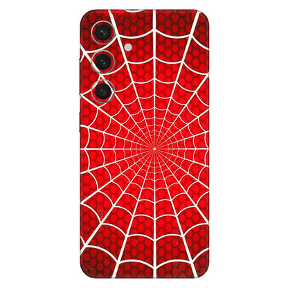 Samsung A/S Series Phone Skins (All Models) - Classic Spidey Web - 3D Embossed Finish (L-115) Samsung Galaxy S24 (5G)