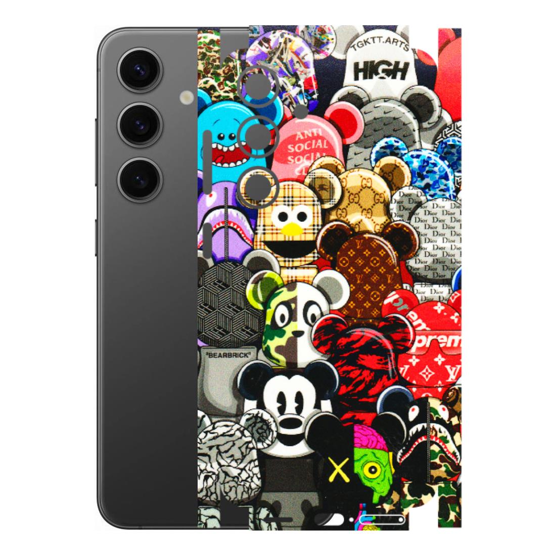 Samsung A/S Series Phone Skins (All Models) - More Mickey Mouses - 3D Embossed Finish (L-118) Samsung Galaxy S24 (5G)